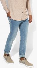 Indian Terrain Blue Washed Slim Fit Jeans men