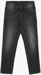 Indian Terrain Grey Mid Rise Jeans boys