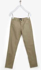 Indian Terrain Khaki Regular Fit Trouser boys