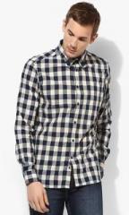 Indian Terrain Multicoloured Checked Regular Fit Casual Shirt men