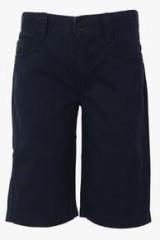 Indian Terrain Navy Blue Bermuda boys