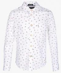 Indian Terrain White Casual Shirt boys