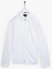 Indian Terrain White Regular Fit Casual Shirt boys