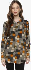 Indian Virasat Multicoloured Checked Tunic women