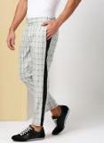 Invictus Grey Checked Regular Fit Regular Trouser Men