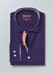 Invictus Purple Slim Fit Formal Shirt men