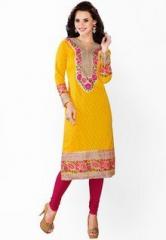 Ishin Cotton Yellow Kurti