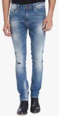 Jack & Jones Blue Low Rise Skinny Fit Jeans men