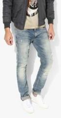 Jack & Jones Blue Low Rise Slim Fit Jeans men