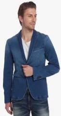 Jack & Jones Blue Washed Blazer men