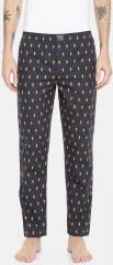 Jack & Jones Charcoal Grey Printed Straight Fit Pyjamas men