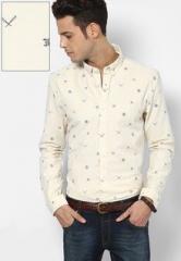 Jack & Jones Cream Casual Shirt men