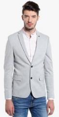 Jack & Jones Grey Solid Blazer men