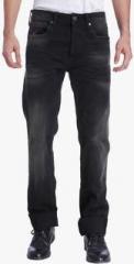 Jack & Jones Grey Washed Regular Fit Jeans men