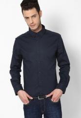 Jack & Jones Navy Blue Casual Shirt men