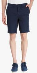 Jack & Jones Navy Blue Solid Slim Fit Short men