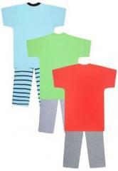 Jazzup Multicoloured Night Suit boys