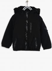 Jc Collection Black Winter Jacket boys