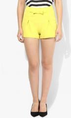 Jc Collection Lemon Solid Shorts women