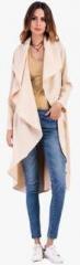 Jc Collection Peach Solid Shrug women