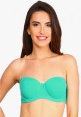 Jockey Green Solid Under Wired Padded Bra women