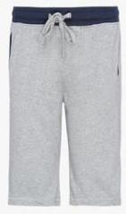 Jockey Grey Melange Shorts boys