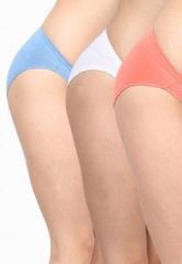 Jockey Light Assorted Low Rise Bikini Pack Of 3 women