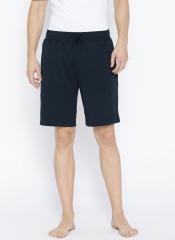 Jockey Men Navy Blue Solid Lounge Shorts AM14 0103