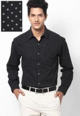 John Players Black Casual Shirt men