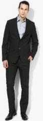 John Players Black Slim Fit Suits men