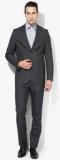 John Players Dark Grey Slim Fit Suits men