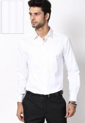 John Players White Formal Shirt men