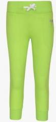 Juniors By Lifestyle Green Track Bottom girls