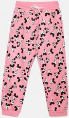 Juniors By Lifestyle Pink Printed Joggers girls