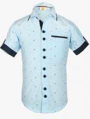 K&u Blue Casual Shirt boys