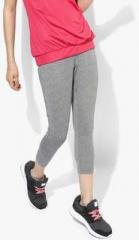 Kappa Grey Solid Capris women