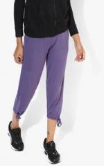 Kappa Purple Solid Capri women