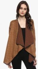 Kazo Rust Solid Shrug women