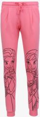 Kids Ville Frozen Pink Track Bottom girls