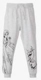 Kids Ville Grey Frozen Printed Joggers Girls