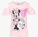 Kidsville Mickey & Friends Pink Casual Top girls