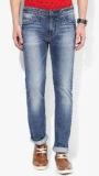 Killer Blue Mid Rise Slim Fit Jeans Men