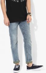 Killer Blue Slim Fit Mid Rise Clean Look Stretchable Jeans men