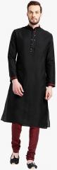 Kisah Black Kurta Pyjama men