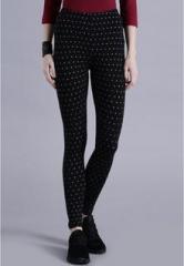 Kook N Keech Black Printed Leggings women