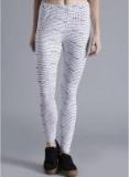 Kook N Keech Disney White Printed Leggings women