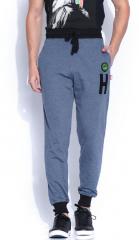 Kook N Keech Marvel Blue Melange Track Pants men