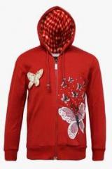 Kothari Red Hoodie girls