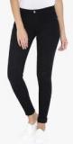 Kraus Black Mid Rise Slim Jeans women