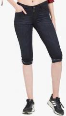 Kraus Black Washed Capri women